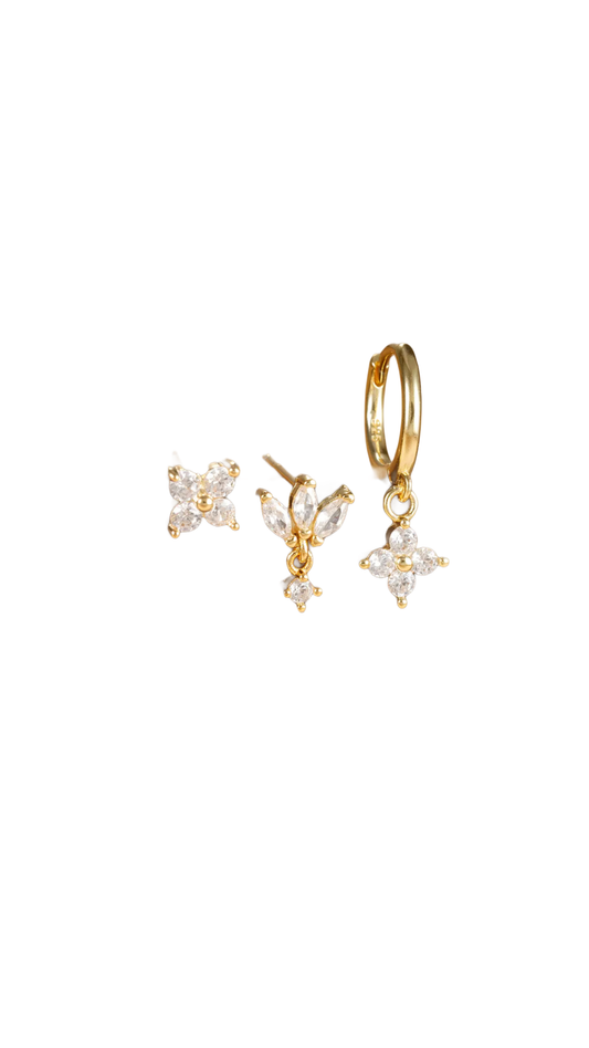 Earring Stack Zirconia I