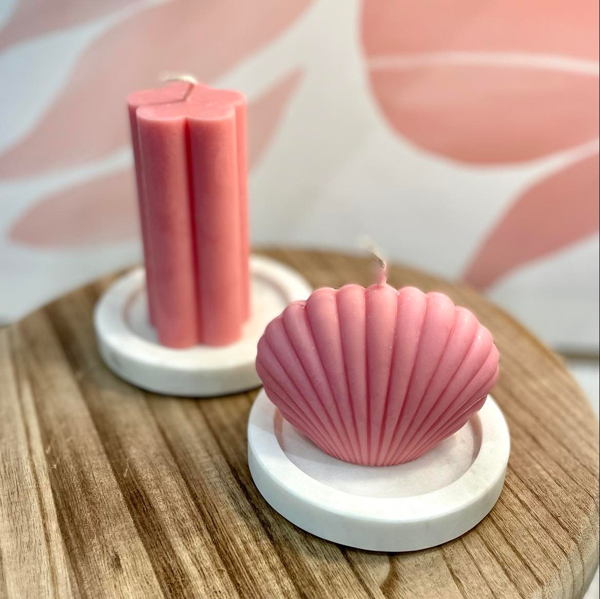 Shell candle