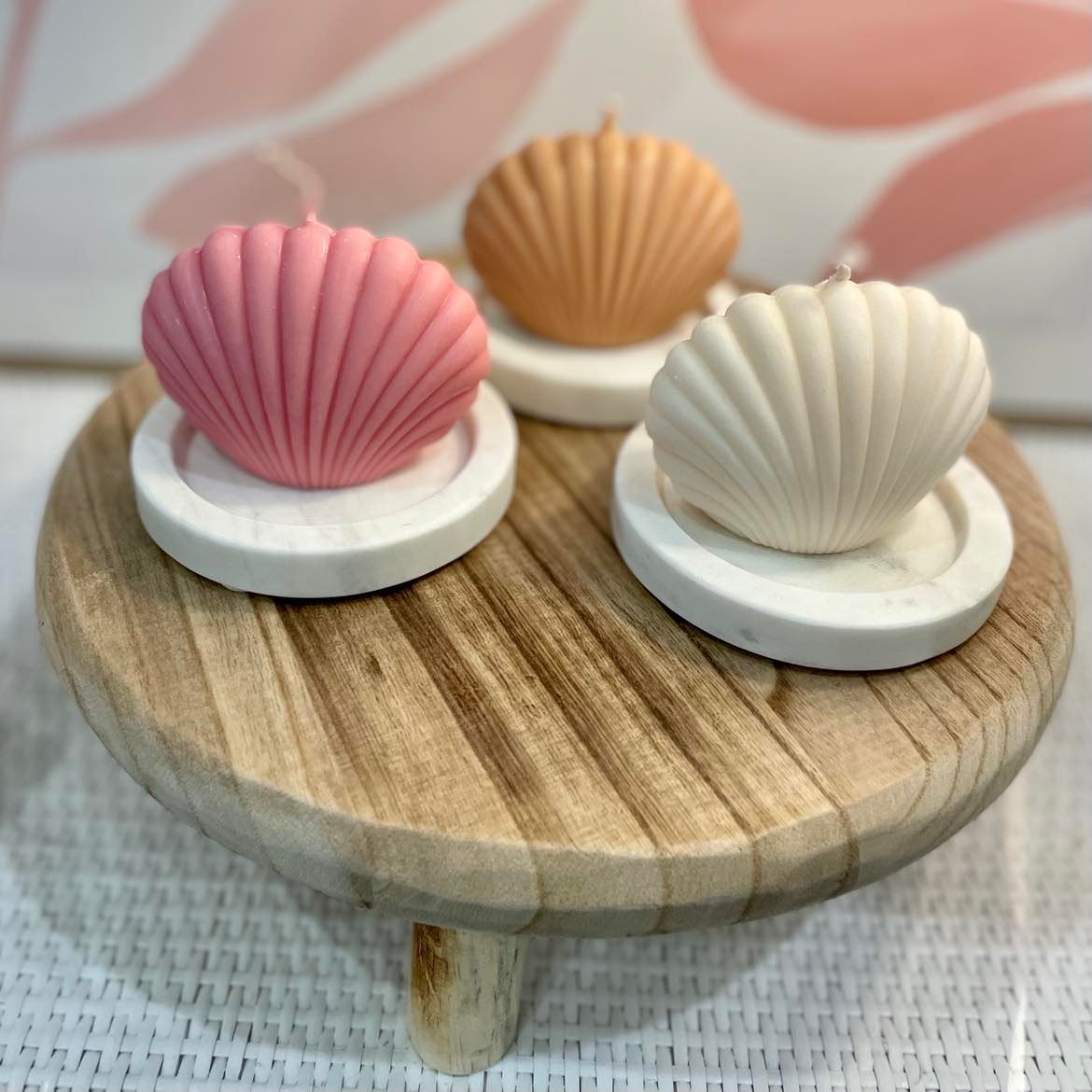 Shell candle