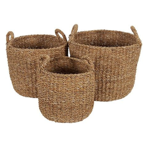 Round Seagrass basket