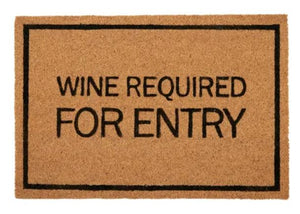 Doormat- Wine