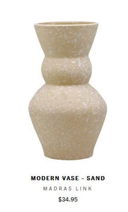 Modern Sand vase