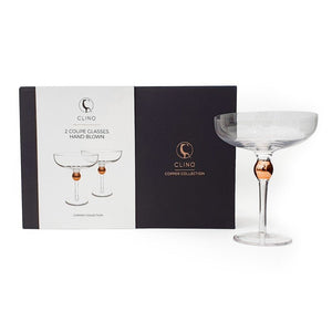Coupe Cocktail Glasses Set 2