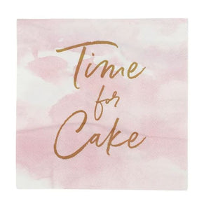 Napkin- Cake Time